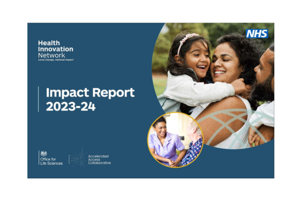 Local change, national impact: the Health Innovation Network 2023-24 Impact Report