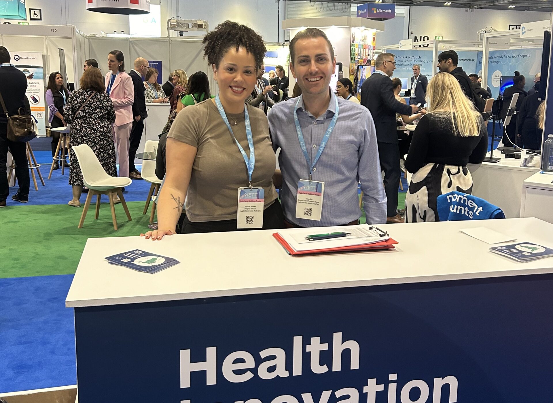 Get expert support from the Health Innovation Network at HETT North 2025